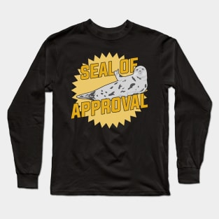 Seal Of Approval Pinniped Animal Lover Gift Long Sleeve T-Shirt